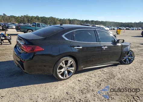 2019 Infiniti Q70L 3.7 Luxe from USA, damaged, VIN JN1BY1PR5KM725278